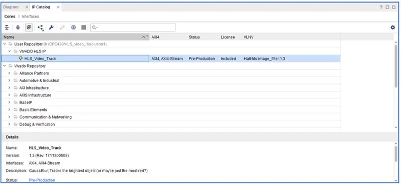 เพิ่ม IP Repo สำหรับ HLS IP