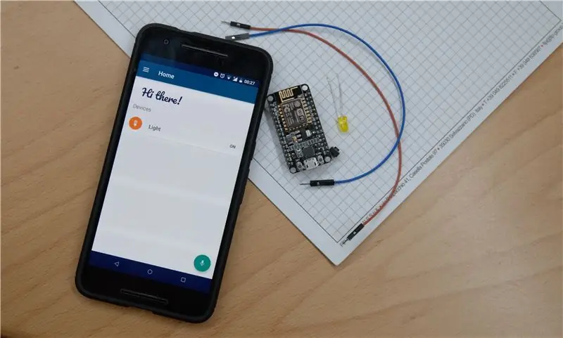 Mājas automatizācija, izmantojot Android un Arduino: atveriet vārtus, kad esat mājās