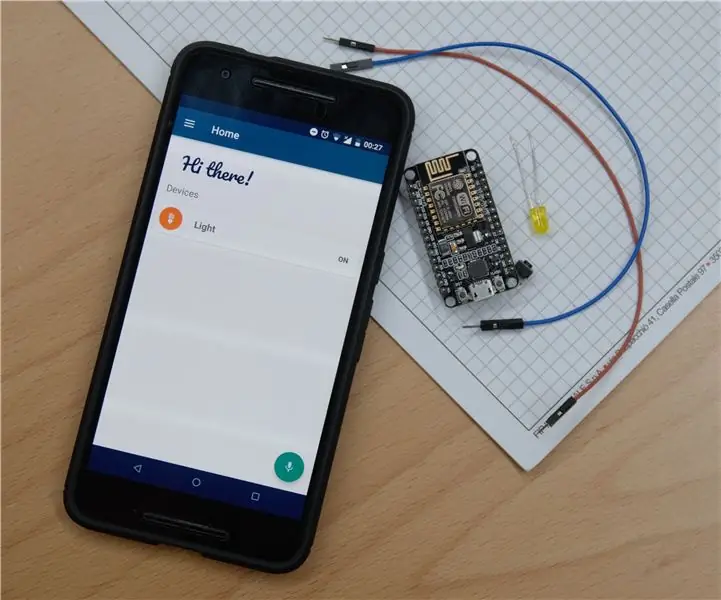 Mājas automatizācija, izmantojot Android un Arduino: atveriet vārtus, atgriežoties mājās: 5 soļi