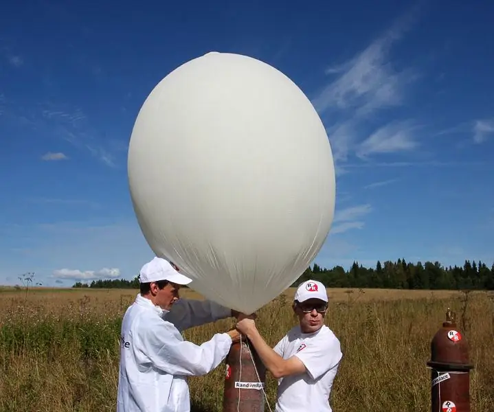 Elektronisk barometrisk høydemåler for stratosfæreballonger: 9 trinn (med bilder)