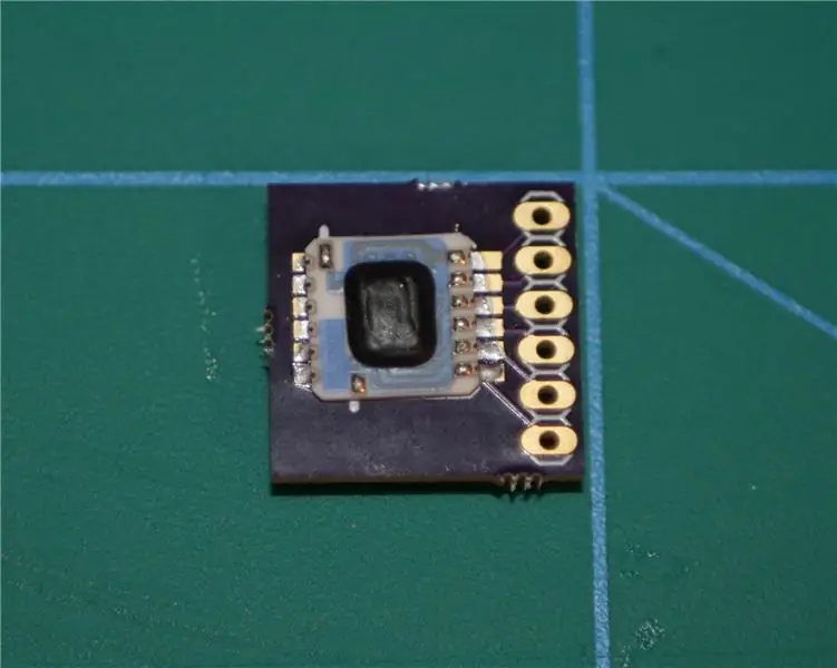 Soldering Sensor Onto Breakout Board