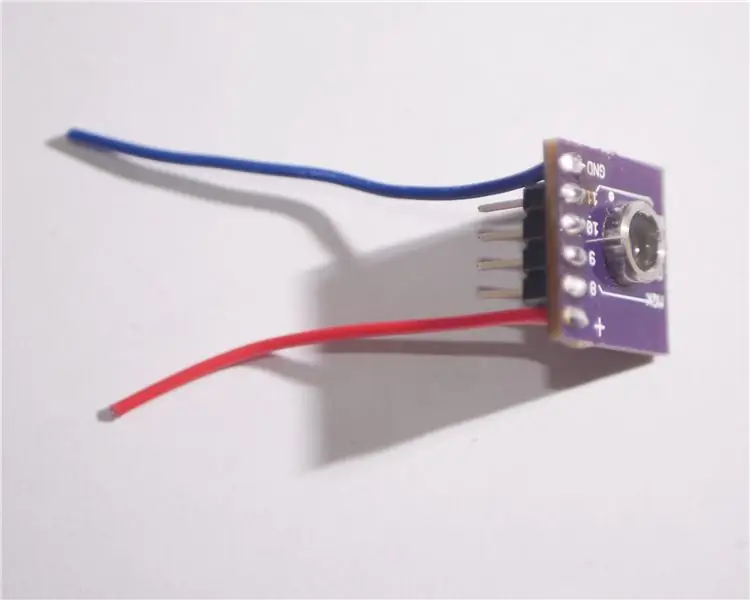 Soldering Sensor Onto Breakout Board