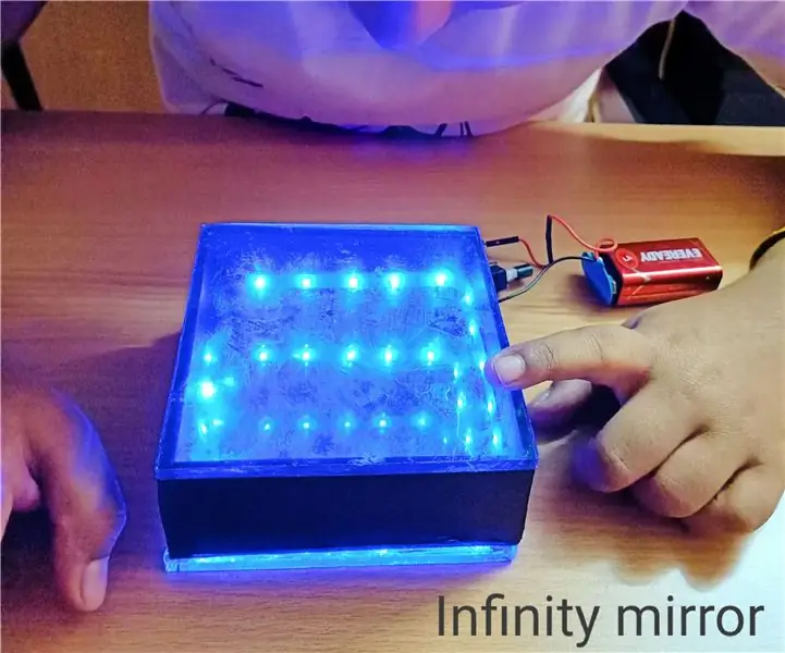 Infinity Mirror Illusion Magic: 3 passos