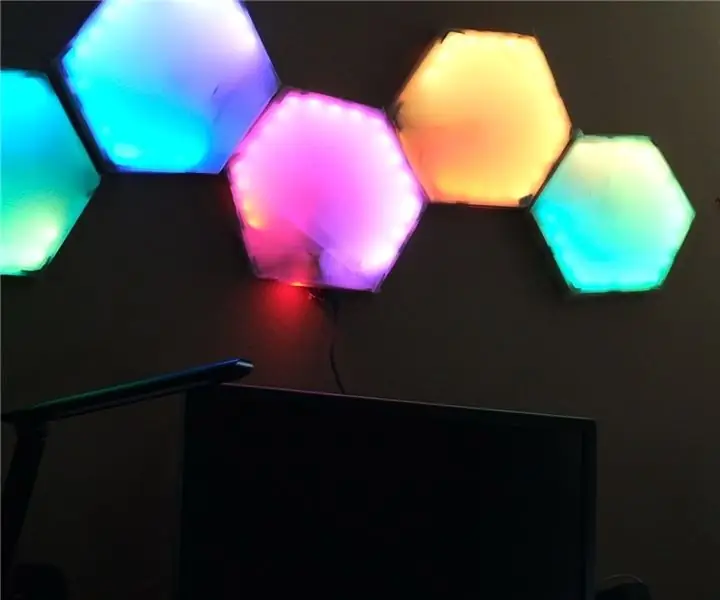 DIY Ambient Wall Light: 9 Βήματα