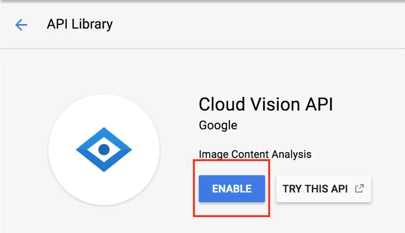 Potražite Google Vision API