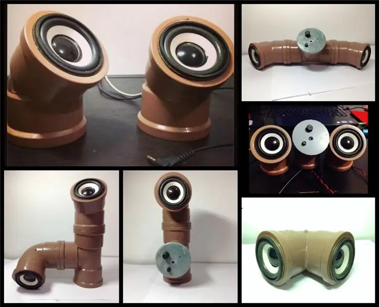 Speaker Pipe (Simple) #UP!: 4 Steps (มีรูปภาพ)