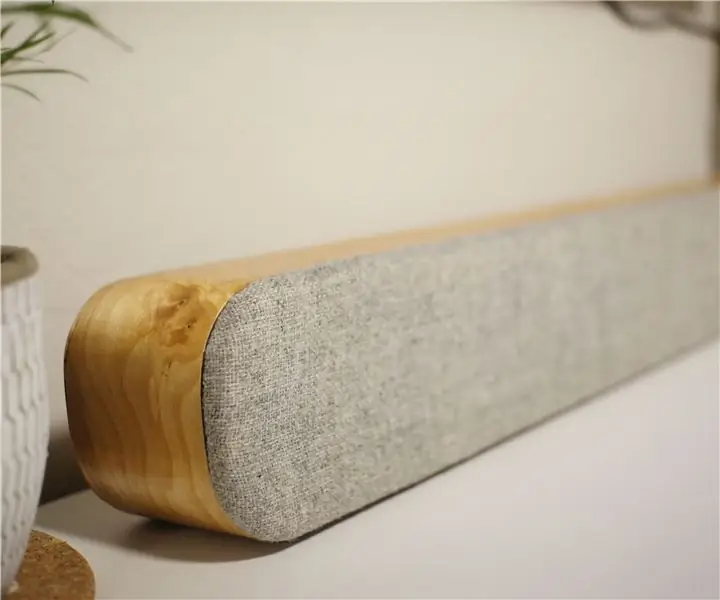 Soundbar DIY z wbudowanym procesorem DSP: 6 kroków (ze zdjęciami)