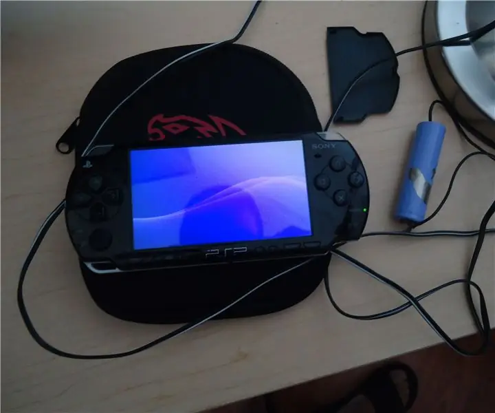 Взлом батареи для PSP! 4 шага