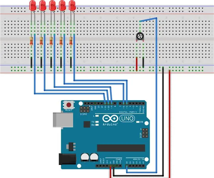 Regulējams LED masīvs: 4 soļi