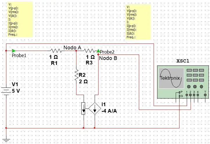 Exemple De Circuit Representat Mediante Parámetros T