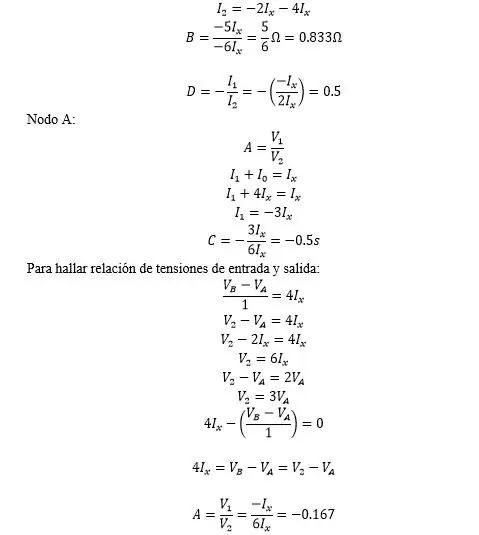 Hallar El Resto De Parametros ABCD