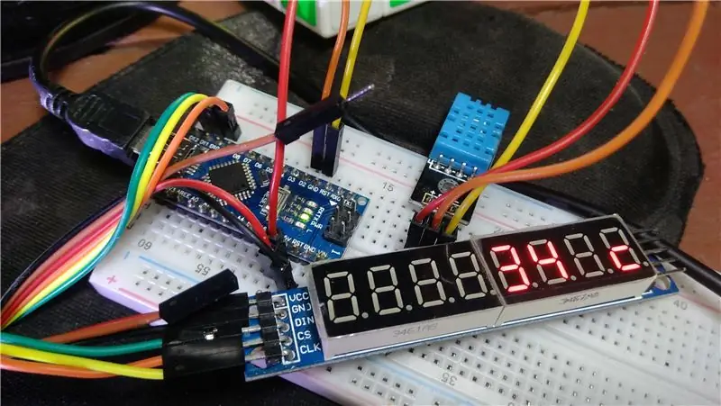 Jinsi ya kutengeneza Thermometer ya Dijiti # 1