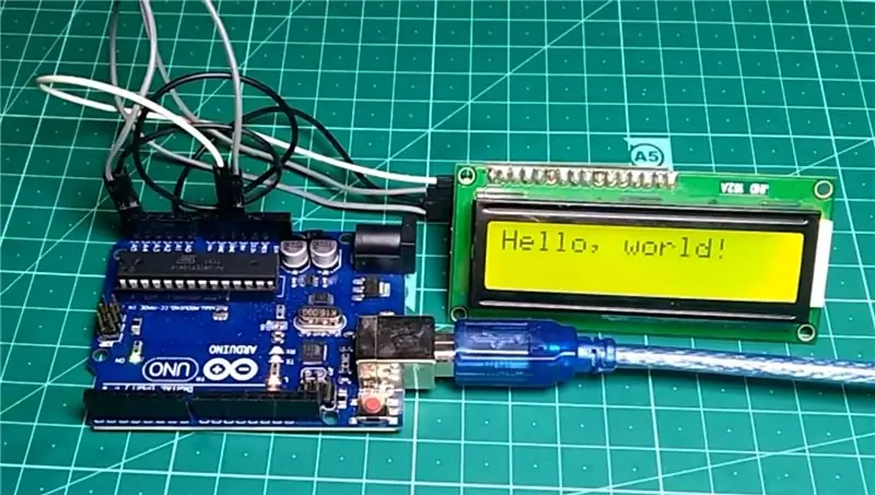 I2C / IIC LCD Zaub | Siv SPI LCD rau I2C LCD Zaub Siv SPI rau IIC Module Nrog Arduino