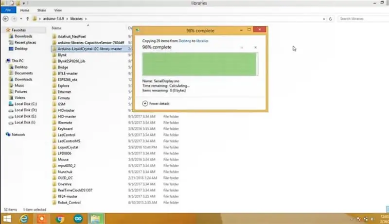 Instaloni Bibliotekat në IDE tuaj Arduino