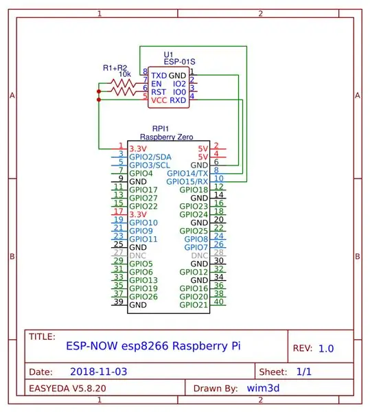 Ստացող - սարքաշար (esp8266 և Raspberry Pi)