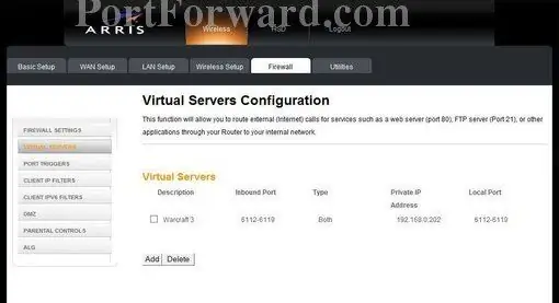 (OPCIONAL) Portforwarding