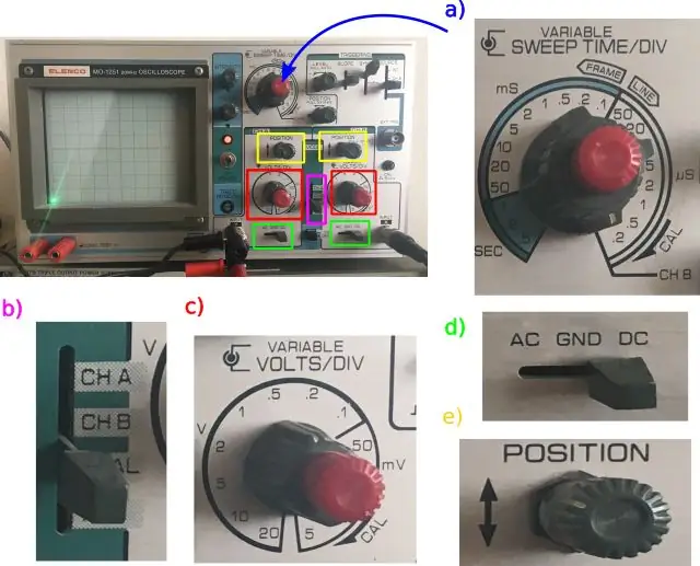 Kuanzisha Oscilloscope