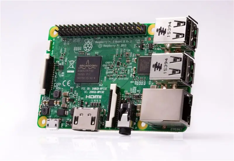 Raspberry Pi heliplaat