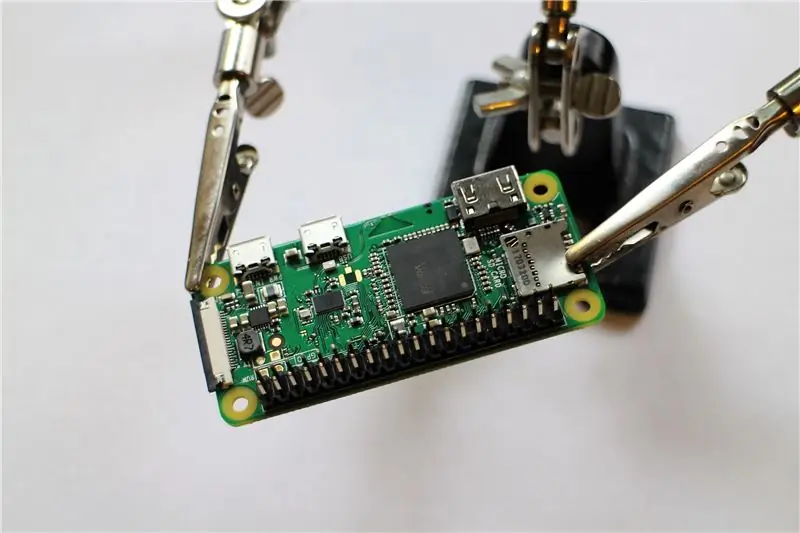 Connecteu l’acceleròmetre al GPIO del Pi