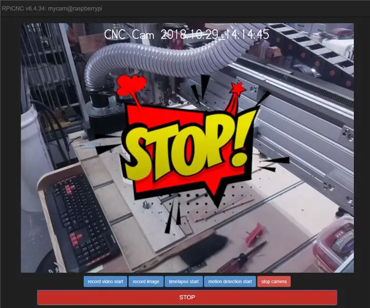 Fjärrstyrd CNC -stopp och bildskärm: 11 steg (med bilder)