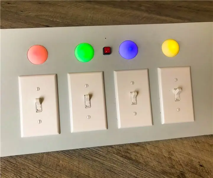 Kid's Toy Light Switch Box + Games Remix: 19 stappe (met foto's)