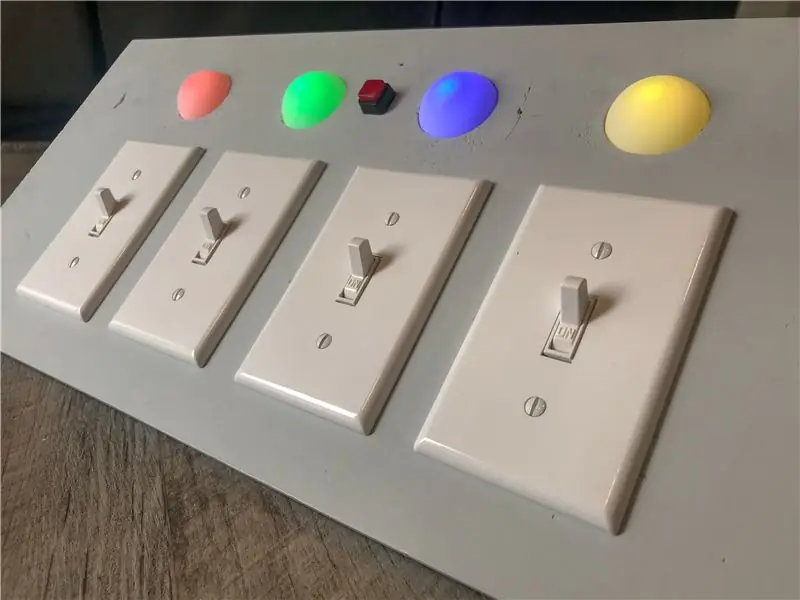 Kid's Toy Light Light Switch Box + Games Remix