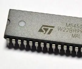 NODEMCU LUA ESP8266 Prowadzenie układu scalonego sterownika wyświetlacza LED M5450B7: 5 kroków (ze zdjęciami)