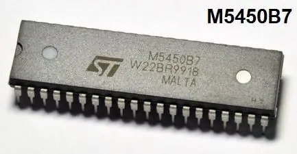 NODEMCU LUA ESP8266 Οδήγηση IC IC οδηγού LED M5450B7