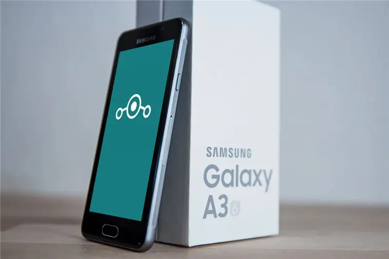 התקנת LineageOS ב- Samsung Galaxy A3 (2016)