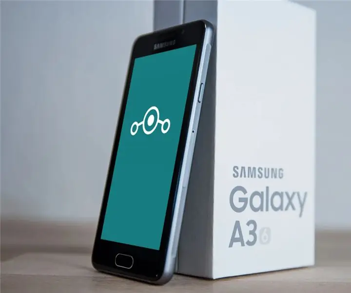 Instal·lació de LineageOS al Samsung Galaxy A3 (2016): 6 passos