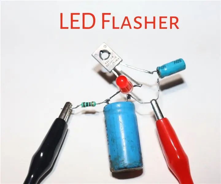 Paano Gumawa ng LED Flasher Circuit Gamit ang BD139 Transistor: 7 Hakbang