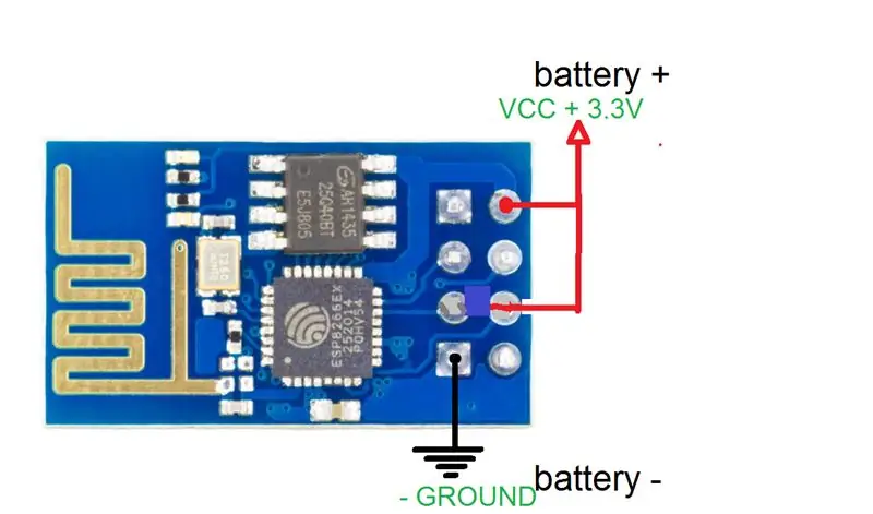 Načtěte kód na NodeMCU