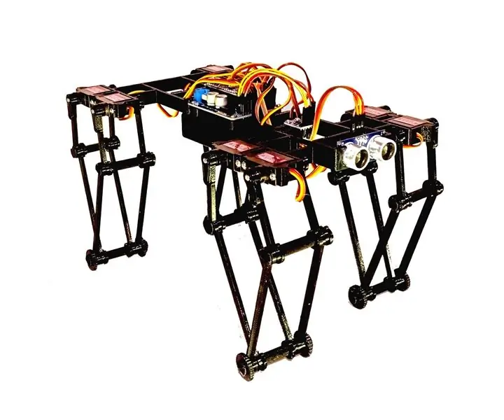 GorillaBot หุ่นยนต์ Quadruped ของ Arduino Autonomous Sprint ที่พิมพ์ 3 มิติ: 9 ขั้นตอน (พร้อมรูปภาพ)