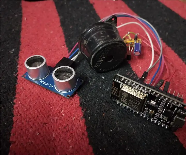 Detector de ladrones con ultrasonidos y NodeMCU: 5 pasos