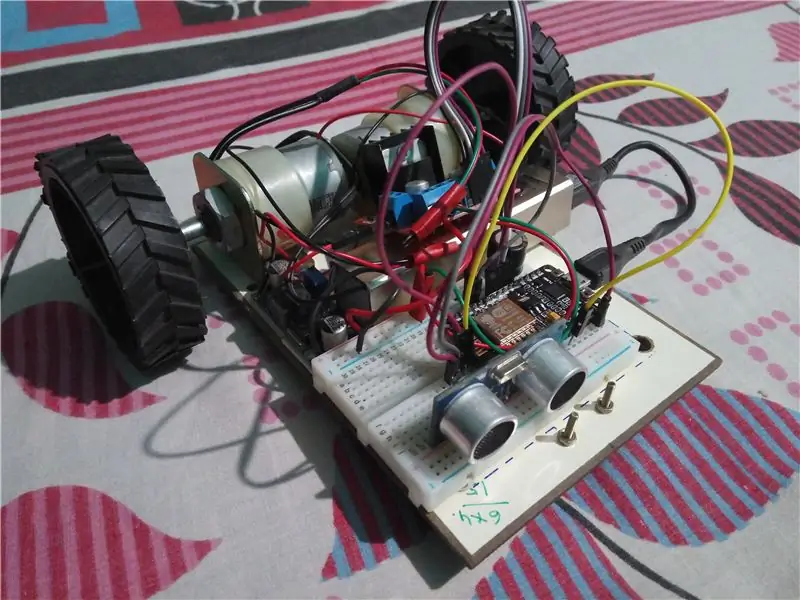 Urmăriți-mi robotul folosind NodeMCU