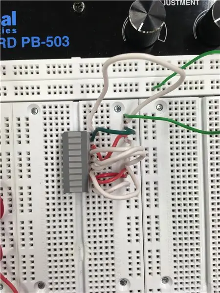 Bước 4: Thiết lập đồ thị thanh LED