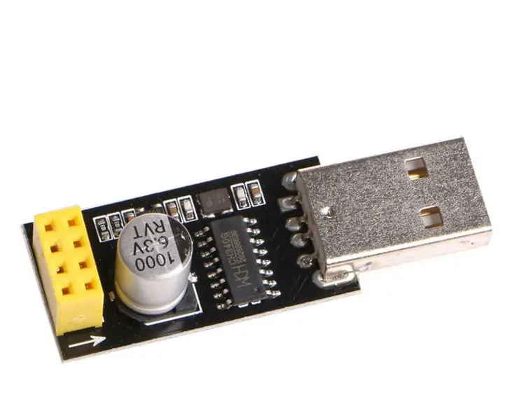 Modificació de la placa d'adaptador USB a ESP-01: 3 passos (amb imatges)