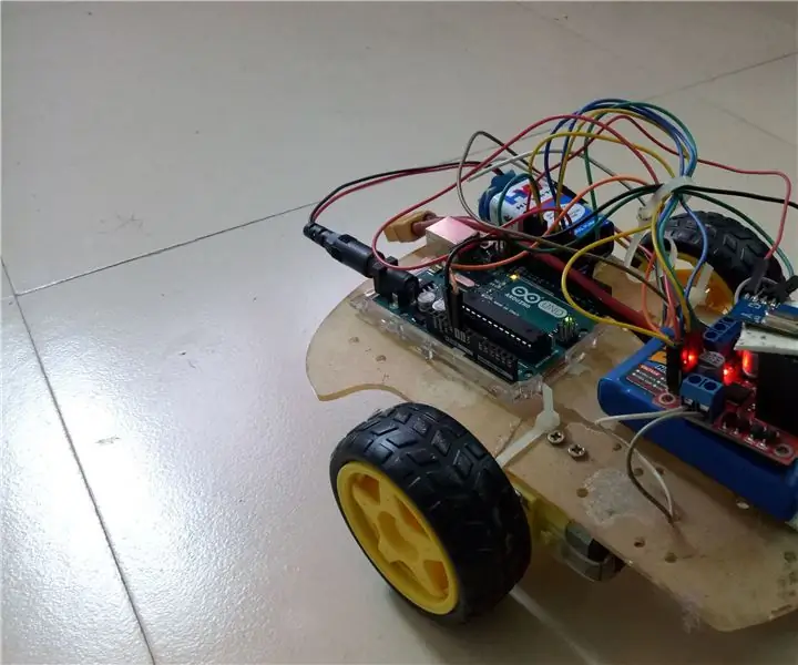 Avto za upravljanje s kretnjami z uporabo Mpu6050 in Arduina: 7 korakov (s slikami)