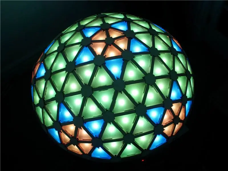 Sib tham sib Geodesic LED Dome