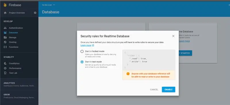 การกำหนดกฎความปลอดภัยสำหรับ Firebase ของคุณ