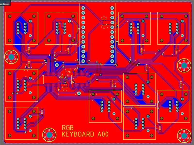 PCB y caja