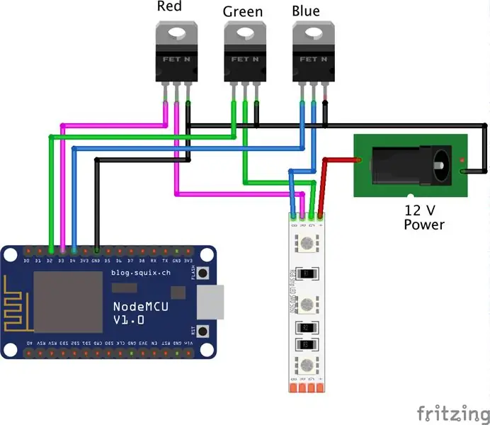 Conecte o circuito