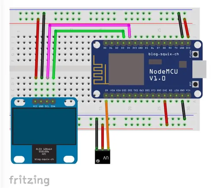 Installieren eines Displays: OLED