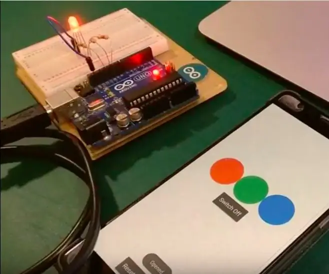 שלוט בארדואינו באמצעות אנדרואיד ו- USB: 5 שלבים שלוט בארדואינו באמצעות אנדרואיד ו- USB: 5 שלבים