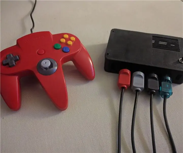 Retro spelkonsol (N64 Mod) med KODI: 7 steg (med bilder)