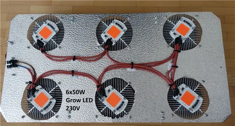 Модул 3: 300W Self Made LED-Growlight (~ 70USD)