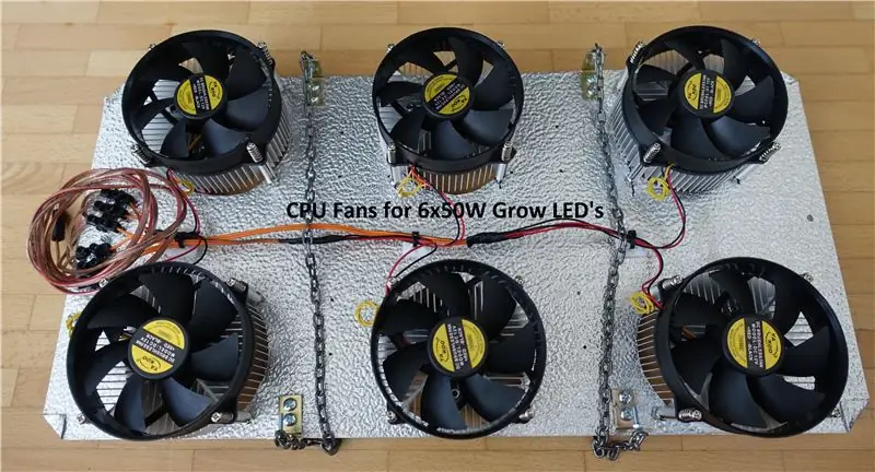 ሞዱል 3: 300 ዋ በራስ የተሰራ LED-Growlight (~ 70USD)