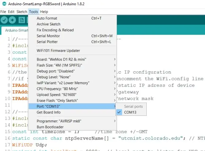 Microcontroller Code