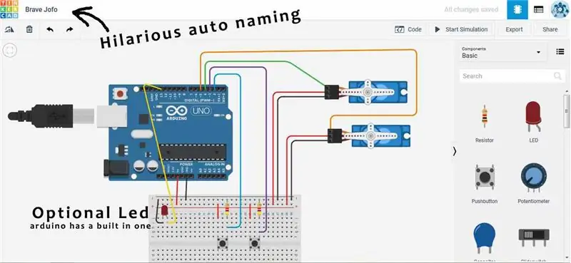 Construire le circuit