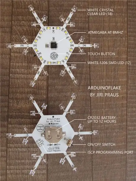 Arduinoflake - PCB Versiyonu